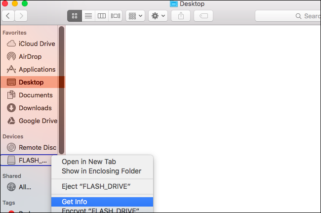 format a flash drive for window and mac